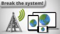Break the system! A picture containing photo, sitting, room, computer
Description automatically generated